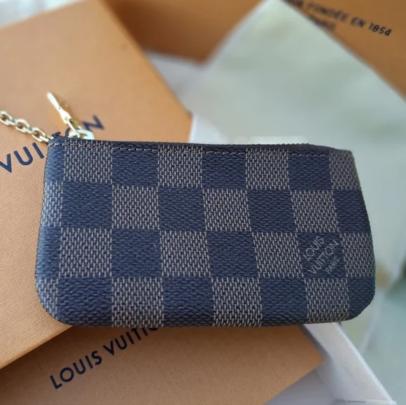LOUIS VUITTON NEW KEY POUCHCLIFF DAMIER EBEN